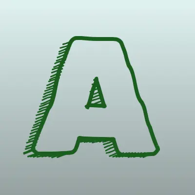 Алма, магазин продуктов, лого-визитка
