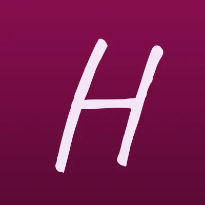 Hermes, курьерская служба, лого-визитка