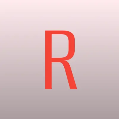 Rosario, магазин цветов, лого-визитка