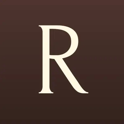 Rosario, магазин цветов, лого-визитка